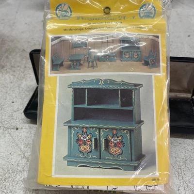 Puppenmobel German  Dollhouse Furniture Vintage Miniatures - Image 1 of 4