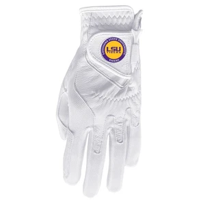 LSU Tigers Cabretta Magnet Golf Glove - Picture 1 of 1