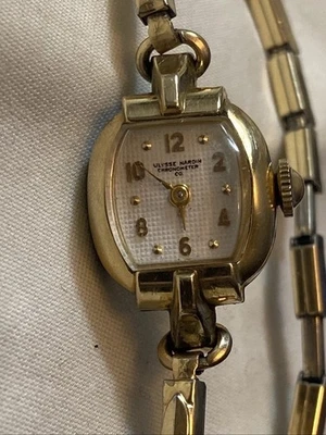 Vintage Ulysse Nardin Chronometer Co. Women’s Watch 10k Gold Filled - Image 1 of 4