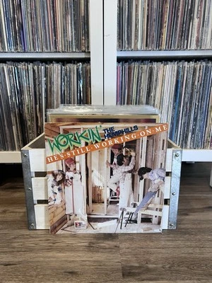 The Hemphills - Workin’ - He's Still Working on Me Vinyl Record LP 1980 Gospel - Image 1 of 4