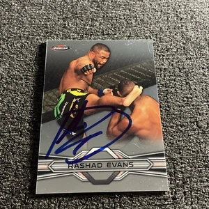 Tarjeta firmada Finest Rashad Evans 2013 IP automática ver fotos... - Imagen 1 de 2