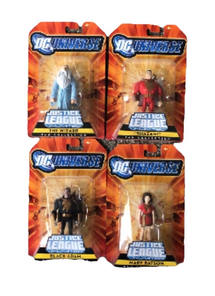 Shazam Black Adam Mary Batson Wizard JUSTICE LEAGUE UNLIMITED Mattel EXCLUSIVO - Imagem 1 de 4