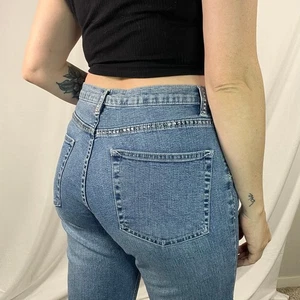 Christine Alexander Swarovski Kristalle Glitzer Jeans Damen Schlaghose 10 - Bild 1 von 10