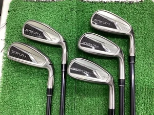 TaylorMade Stealth HD 2023 Iron Set 6-9,Pw 5pc Flex Stiff TENSEI RED TM60 - Picture 1 of 5
