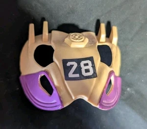 Dino Riders 1987 Triceratops Brain Box Máscara Casco Parte Tyco Pegatinas  - Imagen 1 de 2