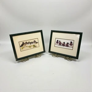 De Colección Pato Enmarcado 2 Impresiones Arte LeMay Mallards “The Bachelors” “The Boys” Lodge Ver - Imagen 1 de 20