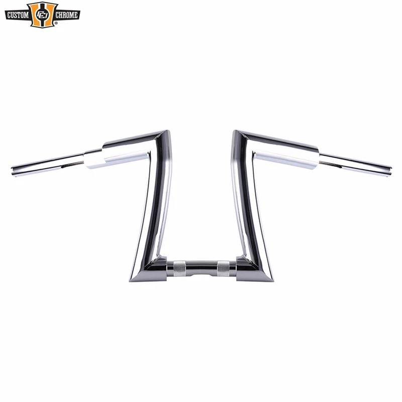 Manillar Borrachos Cromo 2" Fat 12" Elevación Apto para Harley Softail Sportster Dyna Foto 1 de 1
