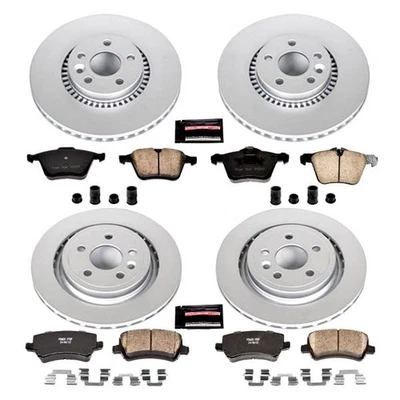 PowerStop CRK5614 Brake Kit For Volvo S60 2011-2014 Front Rear Foto 1 de 4