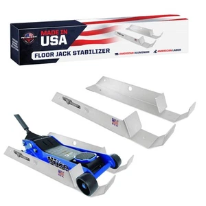 488 Aluminum Floor Jack Holder Organizer for Enclosed Race Trailer- Made in U... - Picture 1 of 6