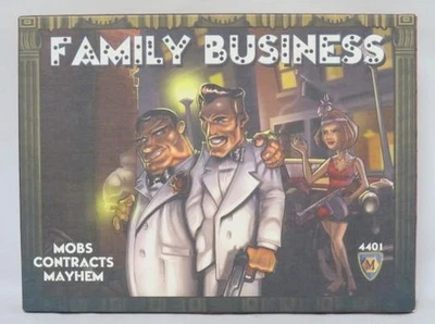RARO Mayfair Games 2008: Juego de negocios familiares - Mobs Contracts Mayhem #4401 Foto 1 de 4