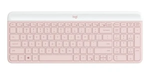 Logitech MK470 Slim Combo Teclado Inalámbrico de Set Alemán QWERTZ - Rosa - Imagen 1 de 1