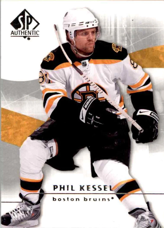 2008-09 Upper Deck SP Authentic Phil Kessel Boston Bruins #21 - Image 1 of 2