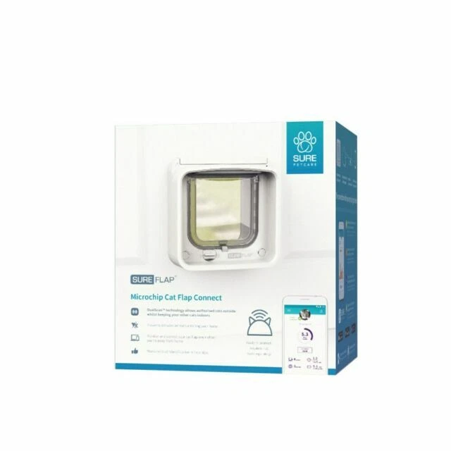 SureFlap Microchip Cat Flap Connect Door - White