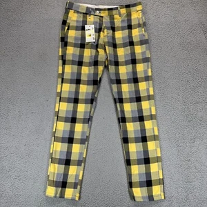 Aron Imani Turkish Mens Golf Dress Pants Size 34 (32x30) - Picture 1 of 10