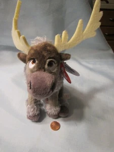 TY DISNEY 2014 SPARKLE FROZEN SVEN Beanie Baby Mint with Tag New Free Shipping - Picture 1 of 7