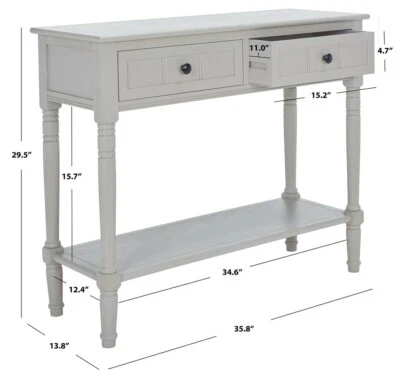 Safavieh Samantha 2 Drawer Console, Reduced Price 2172700257 AMH5710A - Image 1 of 4