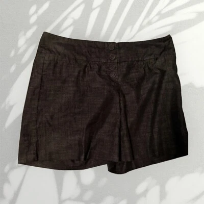 Pantalones Cortos CHINO THE LIMITED Drew Fit Gris Cintura 30" Gris Carbón Talla 4 Para Mujer  Foto 1 de 4