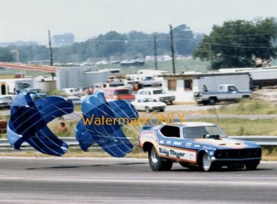 比利·迈耶“动机”1973 年福特野马尼特罗滑稽汽车照片! #(6) — 第 1/2 张图片