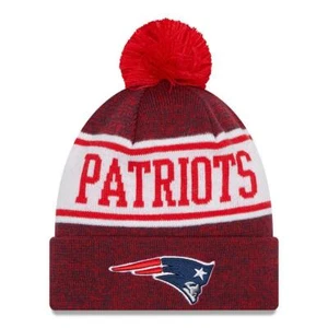 New England Patriots New Era Men's NFL Sideline Pom Knit hat beanie cap - Picture 1 of 2