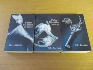 50 Shades of Grey, Darker & Freed Trilogy 3 Book Set - E L James - Picture 1 of 1