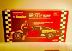 RACING CHAMPIONS #28 NASCAR DALE JARRETT DIE CAST BANK - Picture 1 of 1