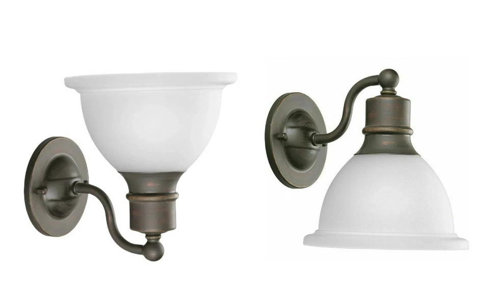 Progress Lighting P3161-20 Madison Collection 1-light Bath Bracket 100 Watt Antique Bronze