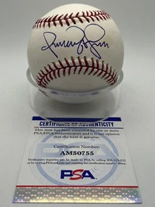 Omar Vizquel Mariners Indians Giants Signed Autograph OMLB Baseball PSA DNA *55 - Picture 1 of 2
