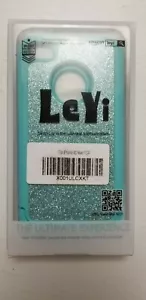 LeYi Mint Glitter Hybrid Rugged Rubber Shockproof Case Cover Skin para iPhone 4G - Imagen 1 de 4