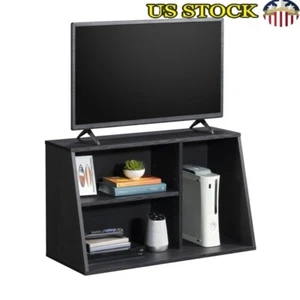 Gamer TV Stand Console Up to 32 Inch TV Adjustable Shelf Cord Management New - Picture 1 of 18