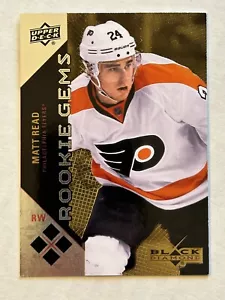 Matt Read 2011-12 Upper Deck Black Diamond Gold #233 RC Rookie 10/10 Rare K179 - Picture 1 of 2