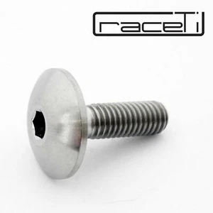 M6 x 15 Packs Titanium Pan Head Low Profile Fairing Bolt Screw 15mm x1.0 Ti Gr5 - Picture 1 of 7