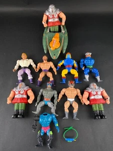 Vintage MOTU He-Man Masters of the Universe Action Figure Wind Raider Lot of 11 - Picture 1 of 13
