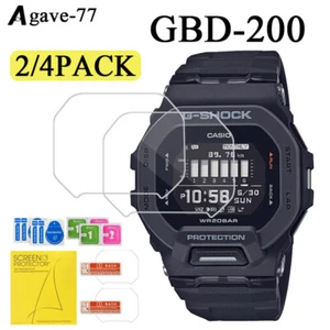 2PCS/4PCS HD Screen Protection Tempered glass Protective Film For Casio GBD-200 - Picture 1 of 10