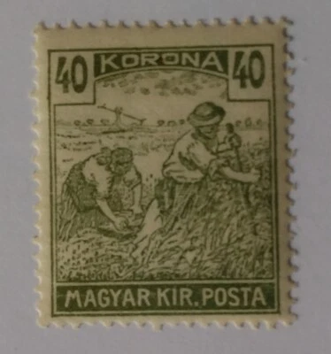 Hungary Stamp, 1920-24, sc#354, Mint, LH, OG - Image 1 of 2