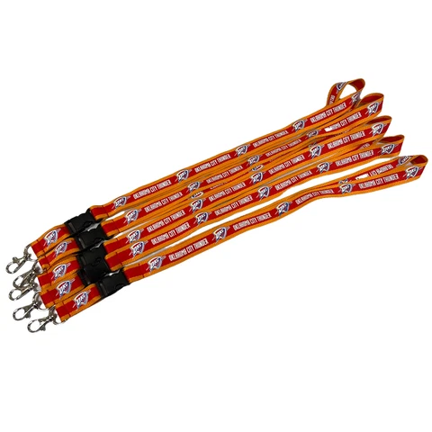 NBA OKLAHOMA CITY THUNDER LANYARD KEYCHAIN OKC Cover