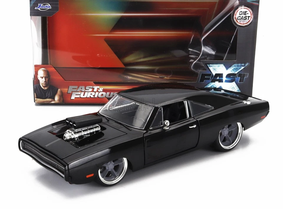 1/24 JADA - DODGE - DOM'S CHARGER R/T 1970 - FAST & 253203091-34918 - Immagine 1 di 1