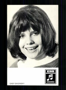 Postal Gaby Baginsky Electrola años 60 + P 7297 - Imagen 1 de 2