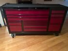 snap on tool box 2T Black/ Cranberry kept inside everything works and is new