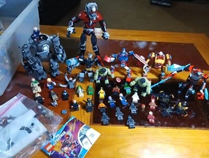 Marvel Lego Lot 76256 76171 Hulk Thor Ultron Sandman Wolverine Free Shipping J - Picture 1 of 24