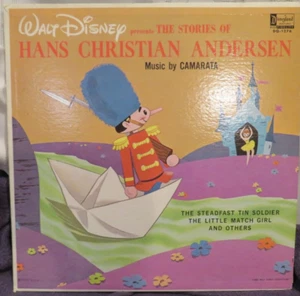 Walt Disney Hans Christian Andersen Record 33 RPM LP DQ-1276 Disney 1965 - Imagen 1 de 11