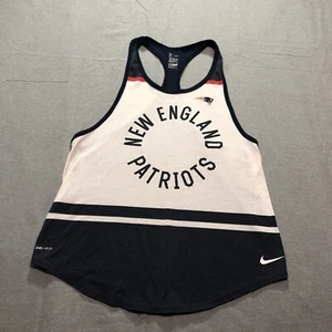 Canotta NFL Nike New England Patriots donna media grafica logo camicia bianca - Foto 1 di 7