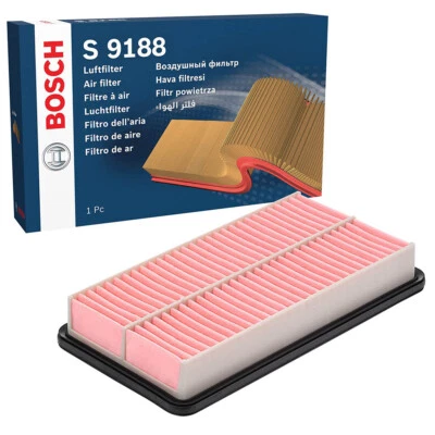 Filtro de ar de motor Bosch 1987429188 genuíno inserção para Mazda 6 626 V MPV II S9188 - Imagem 1 de 4