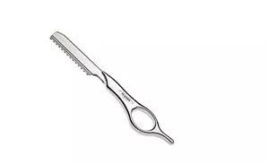 Rasoio Feather Styling corto argento rasoio coltello da parrucchiere acciaio inossidabile - Foto 1 di 1