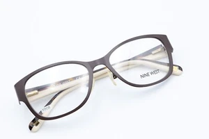 NINE WEST NW1061 210 marrón mate/beige 51-17-135 marcos bisagras flexibles X908 - Imagen 1 de 12