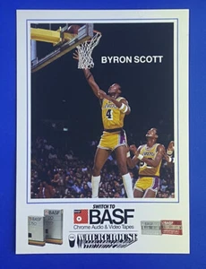 1983 BASF Byron Scott Los Angeles Lakers XRC RC 5x7 High Grade - Picture 1 of 2