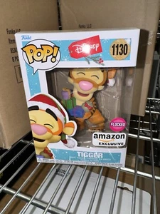Funko Pop! Vinyl: Disney - Tigger (Flocked) - Amazon (Exclusive) #1130 - Picture 1 of 4
