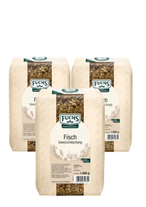 Fuchs Prof Fischgewürz 3er Pack (3x1kg) Gewürzmischungen 3kg 4053697007605 - Bild 1 von 1