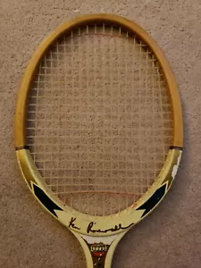 Vintage Slazenger Ken Rosewell Tennisschläger Made in England selten - Bild 1 von 12