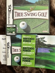 True Swing Golf Video Game For The Nintendo DS Cartridge & Case & Manual - Picture 1 of 1