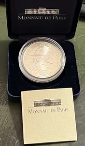 1993 France 100 Franc Silver Conseil National De La Resistance WWII Box coa Gem - Picture 1 of 4